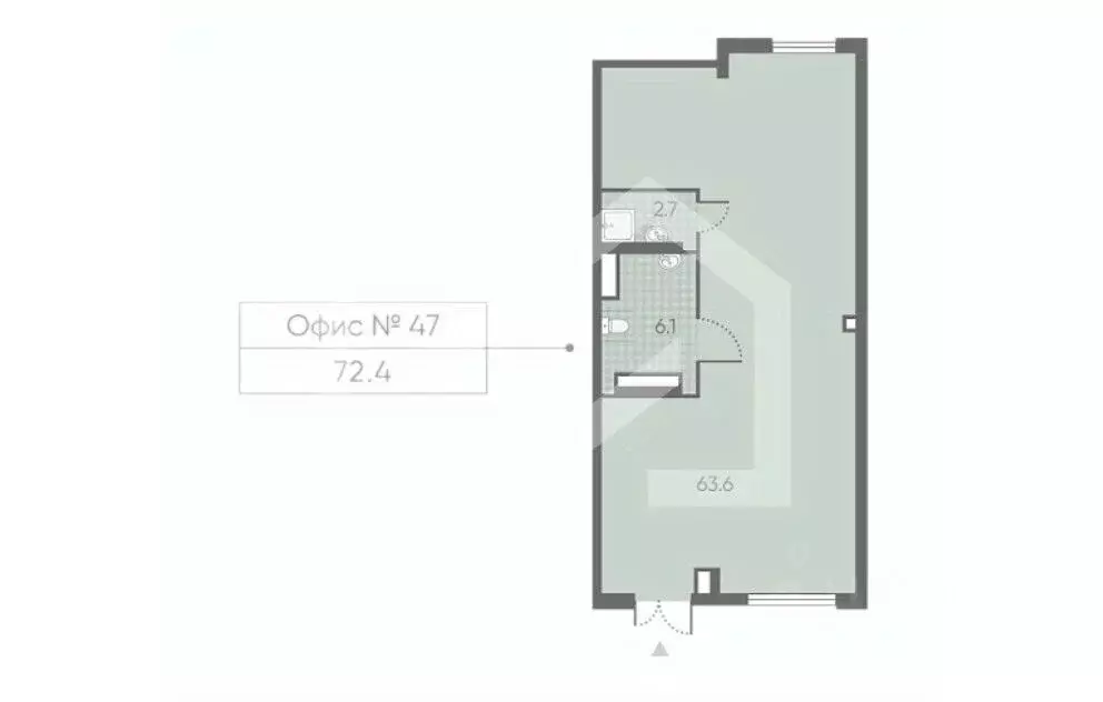Помещение свободного назначения в Москва Производственная ул., 17 (72 ... - Фото 2