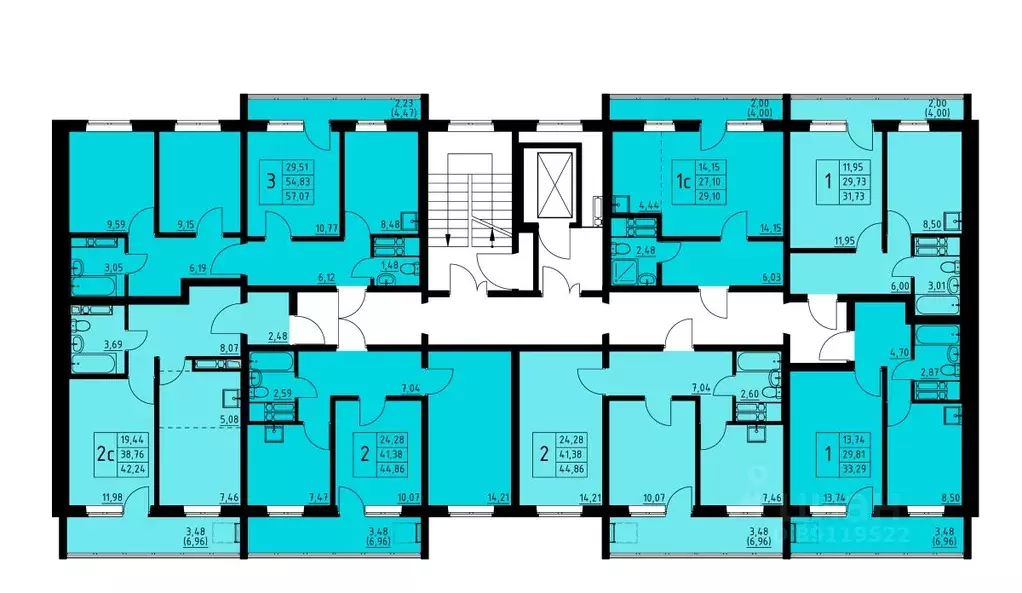 3-к кв. Удмуртия, Завьяловский район, с. Октябрьский, Лесная гавань ... - Фото 2