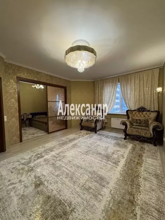 3-к кв. Санкт-Петербург пос. Шушары, ул. Вишерская, 22 (95.5 м) - Фото 1