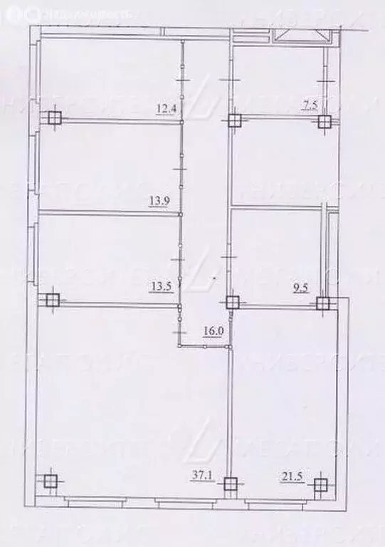 Офис (131 м) - Фото 1