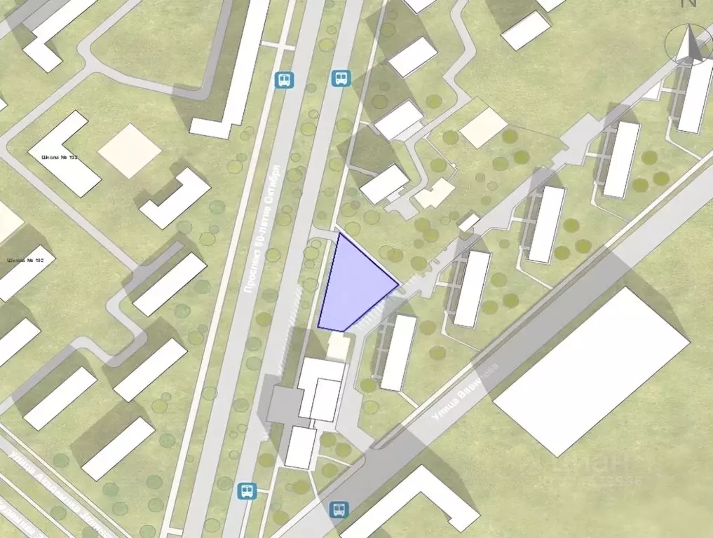 Участок в Москва просп. 60-летия Октября, 5А (18.0 сот.) - Фото 1