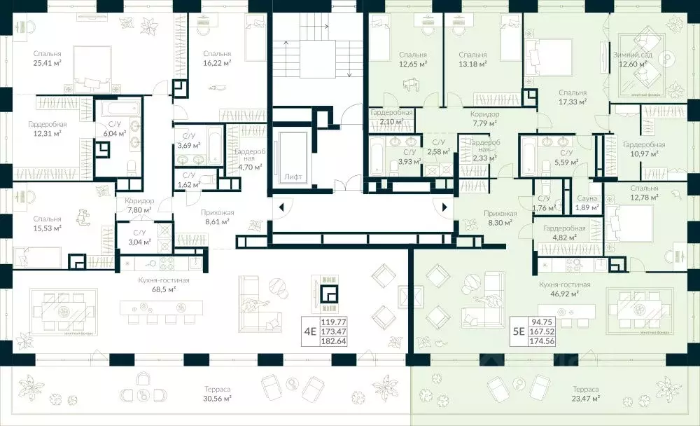 4-к кв. Башкортостан, Уфа Глумилино жилрайон, Урман Сити жилой ... - Фото 2
