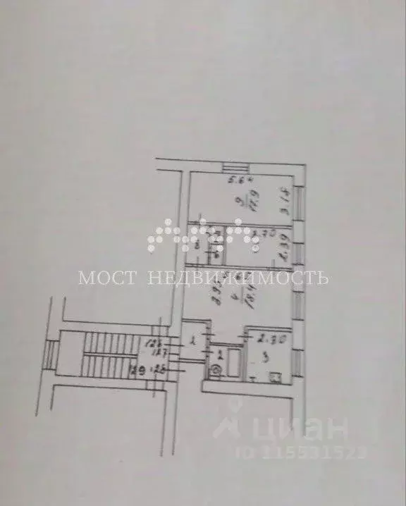 3-к кв. Калужская область, Калуга ул. Суворова, 116 (62.8 м) - Фото 2