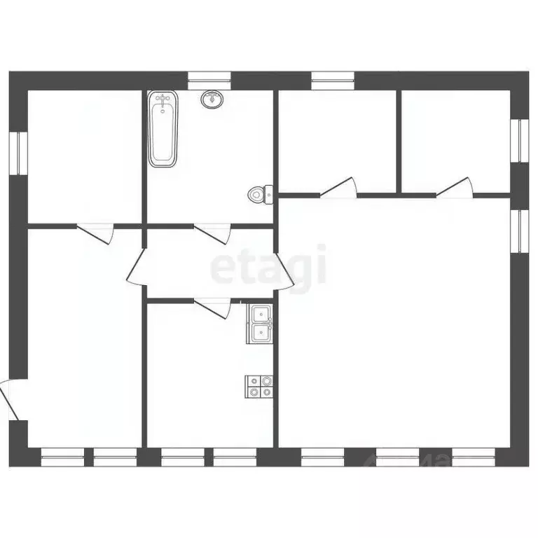 Дом в Тамбовская область, Тамбов Сельская ул., 15 (118 м) - Фото 2