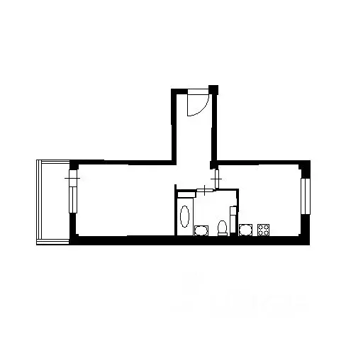 1-к кв. Крым, Симферополь ул. Батурина, 105 (40.0 м) - Фото 1