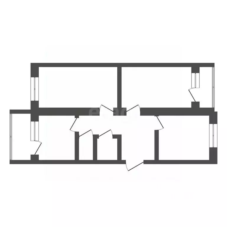 3-к кв. Амурская область, Благовещенск ул. Пушкина, 47 (83.6 м) - Фото 2