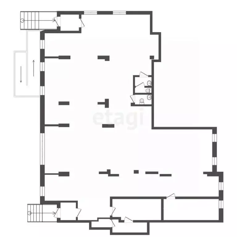 Помещение свободного назначения в Саха (Якутия), Якутск ул. Автострада ... - Фото 2