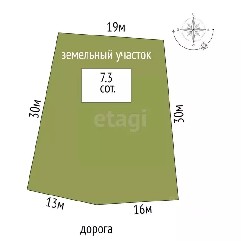 Участок в Ямало-Ненецкий АО, Новый Уренгой ул. Саврасова (7.3 сот.) - Фото 2
