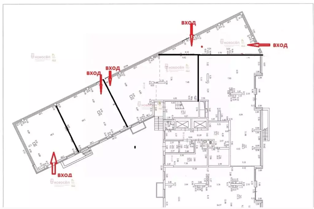 Торговая площадь в Свердловская область, Екатеринбург ул. Татищева, ... - Фото 2