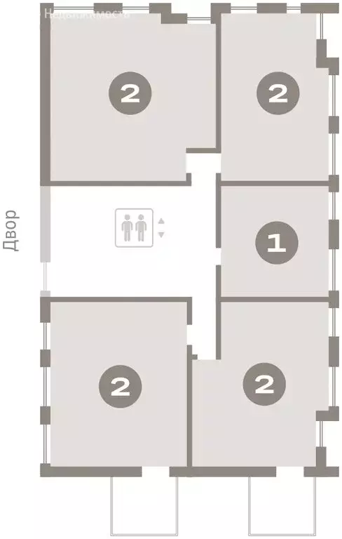 2-комнатная квартира: Новосибирск, улица Аэропорт, 88 (91.46 м) - Фото 0
