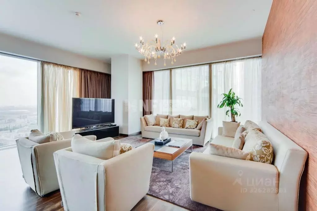 4-к кв. Москва наб. Пресненская, 8с1 (186.6 м) - Фото 1