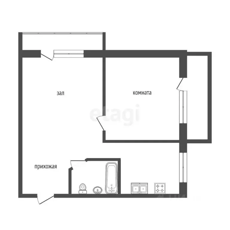 2-к кв. Владимирская область, Муром ул. Лаврентьева, 41 (40.8 м) - Фото 1