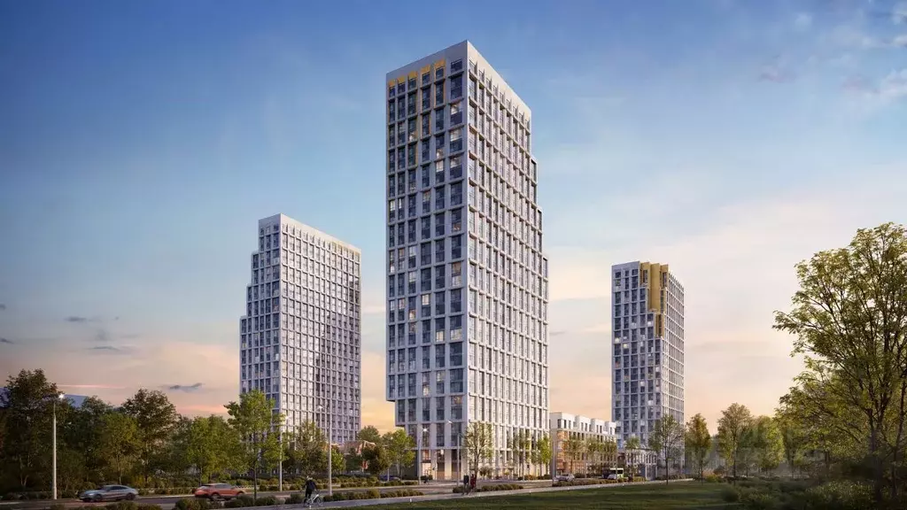 3-к кв. Москва Вери жилой комплекс (75.9 м) - Фото 1