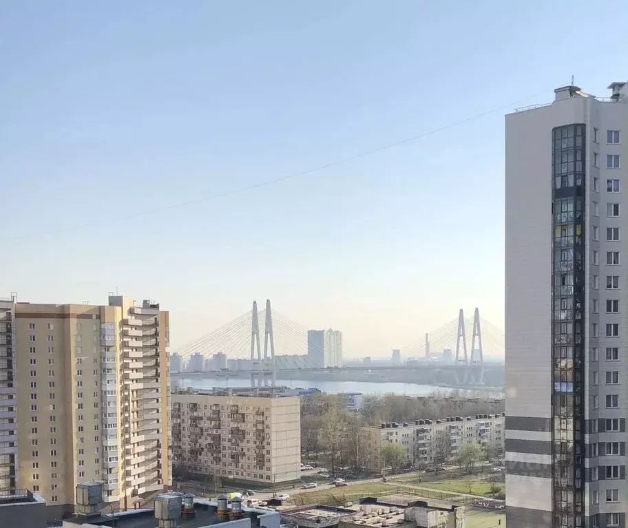 Студия Санкт-Петербург ул. Русановская, 11 (26.9 м) - Фото 1