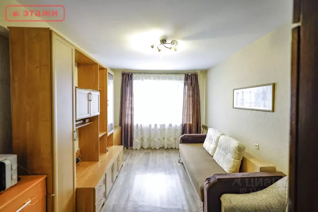 1-к кв. Карелия, Петрозаводск Ключевая ул., 24 (30.6 м) - Фото 0