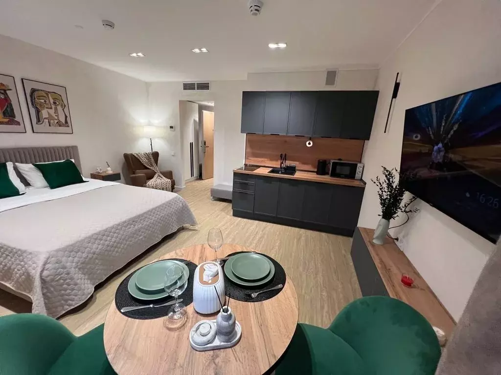 1-к кв. Краснодарский край, Краснодар Уральская ул., 75/6 (28.0 м) - Фото 1