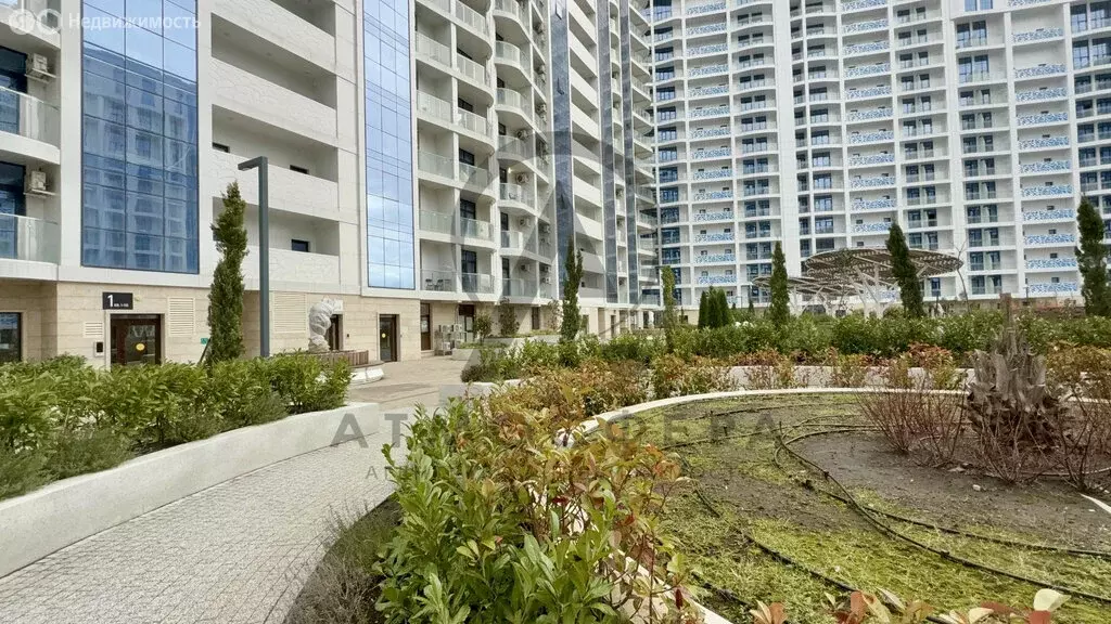 Квартира-студия: село Ольгинка, 3-й микрорайон, 22 (22 м) - Фото 1