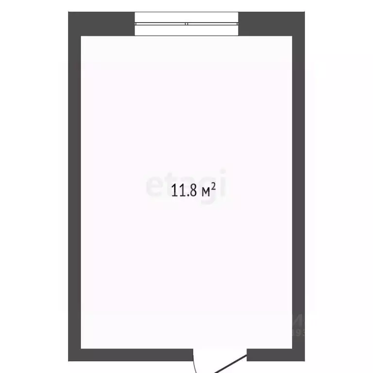 Комната Тюменская область, Тюмень Шаимский проезд, 3 (11.8 м) - Фото 1