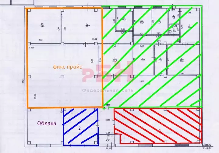 Торговая площадь в Свердловская область, Пышма пгт ул. Кирова, 3 (268 ... - Фото 2