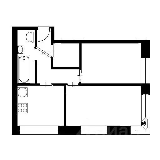 2-к кв. Москва Головинское ш., 10Б (66.0 м) - Фото 2