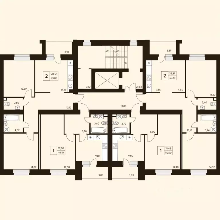 1-к кв. Башкортостан, Уфа ул. Ахметова, 296/2 (40.9 м) - Фото 2
