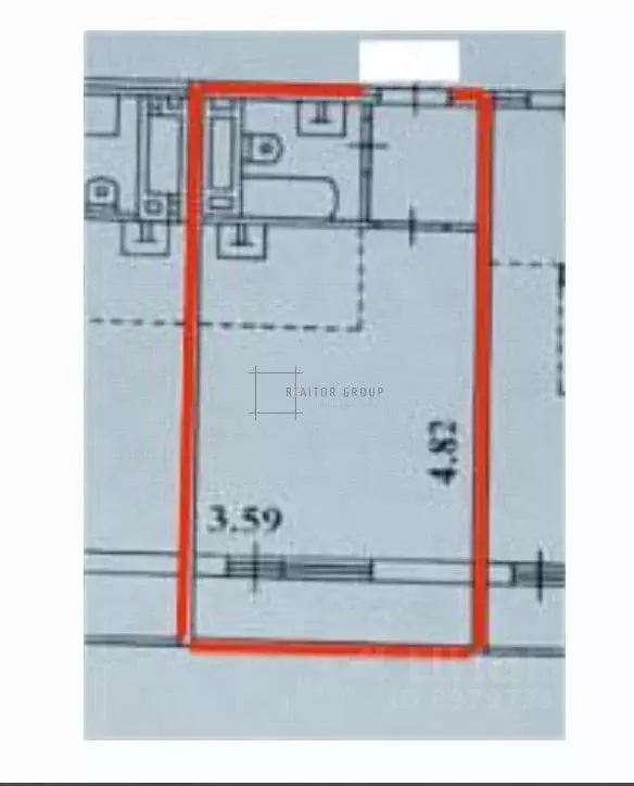 Студия Новосибирская область, Новосибирск ул. Виктора Уса, 9 (19.4 м) - Фото 2