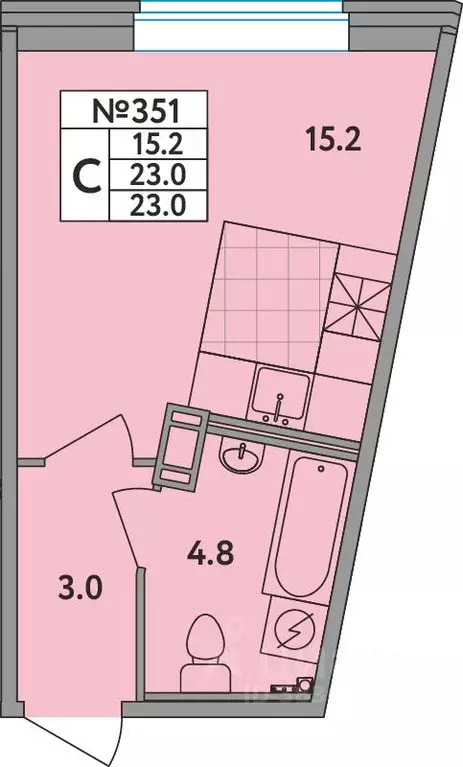 Студия Ленинградская область, Всеволожский район, д. Новое Девяткино ... - Фото 1