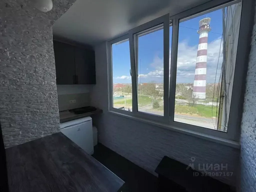 Студия Крым, Евпатория городской округ, Заозерное пгт ул. Аллея Дружбы ... - Фото 1