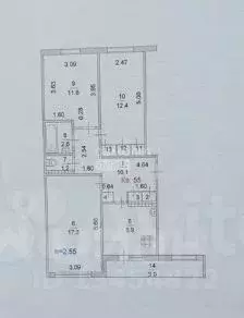 3-к кв. Марий Эл, Йошкар-Ола ул. Анциферова, 7 (69.7 м) - Фото 1