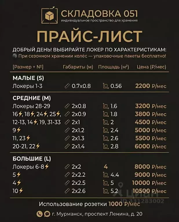 Склад в Мурманская область, Мурманск просп. Ленина, 20 (2 м) - Фото 2