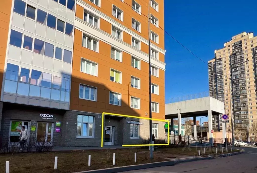 Помещение свободного назначения в Санкт-Петербург ул. Руднева, 14к2 ... - Фото 2