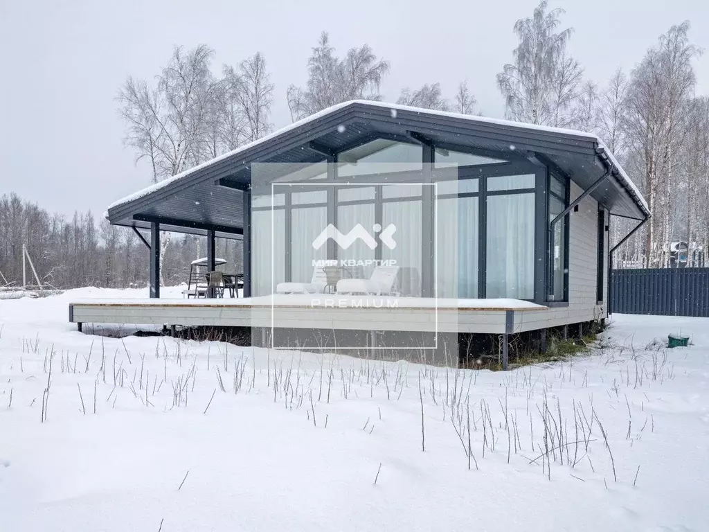 Дом в Ленинградская область, Выборгский район, Полянское с/пос, пос. ... - Фото 1