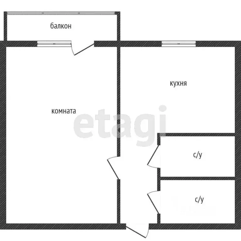 1-к кв. Санкт-Петербург Комендантский просп., 29К1 (39.2 м) - Фото 1