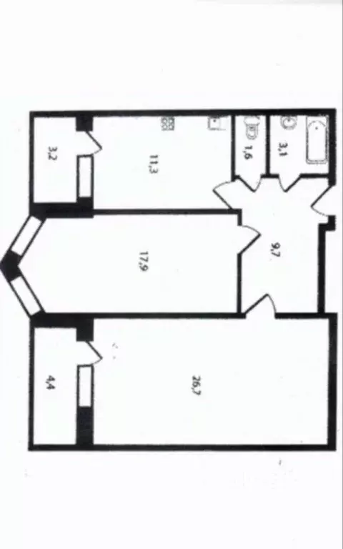 2-к кв. Ленинградская область, Мурино Всеволожский район, ул. Шоссе в ... - Фото 2