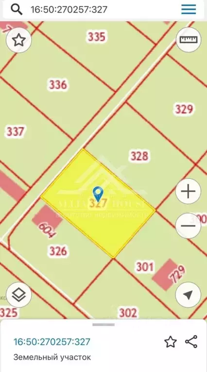 Участок в Татарстан, Казань ул. Яркая, 63 (6.0 сот.) - Фото 2