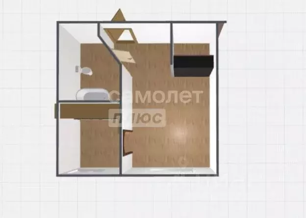 1-к кв. Приморский край, Находка Пограничная ул., 38Б (28.1 м) - Фото 2