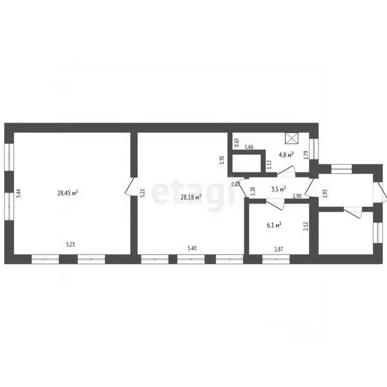 Дом в Марий Эл, Йошкар-Ола ул. Жуковского (70 м) - Фото 2