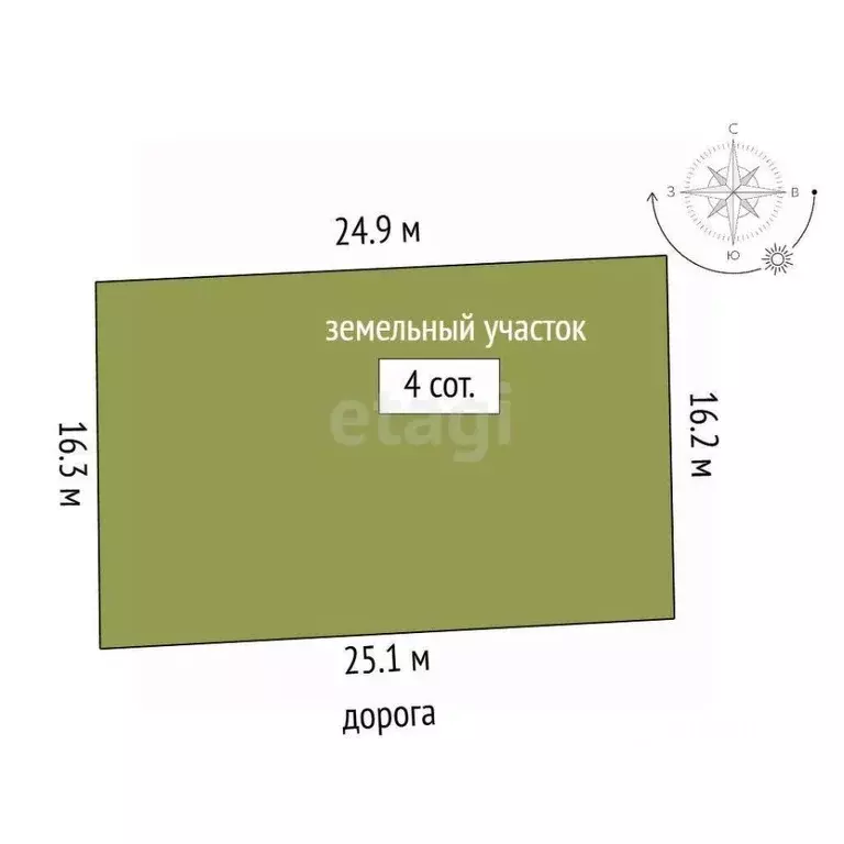 Участок в Крым, Симферопольский район, Молодежное пгт ул. Ялтинская ... - Фото 2