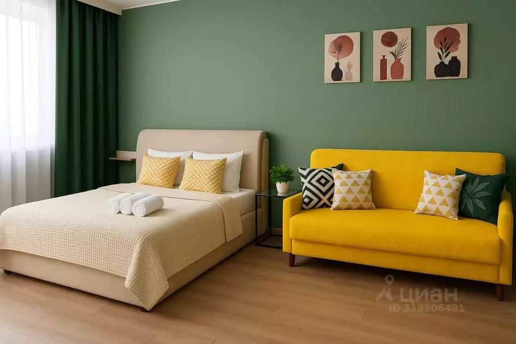 1-к кв. Чувашия, Новочебоксарск Советская ул., 45 (33.0 м) - Фото 2