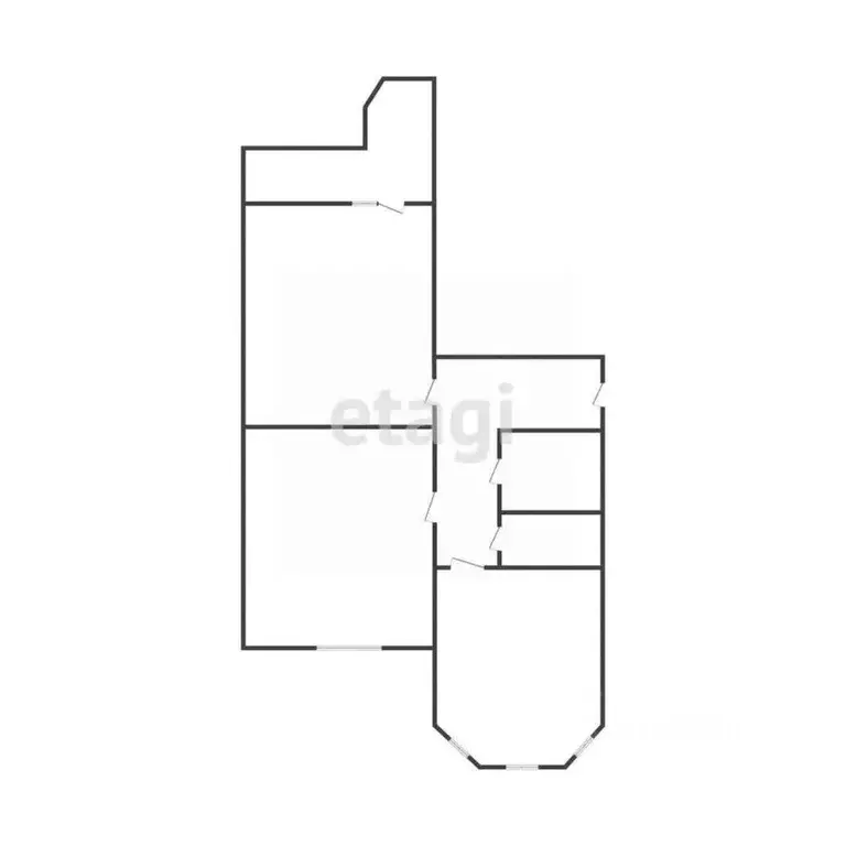 2-к кв. Курская область, Курск просп. Вячеслава Клыкова, 73 (61.2 м) - Фото 2