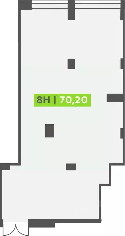 Торговая площадь в Ленинградская область, Кудрово г. Всеволожский ... - Фото 1