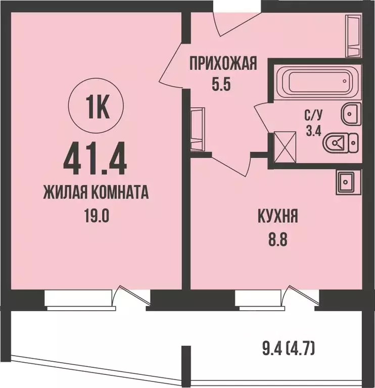 1-к кв. Новосибирская область, Новосибирск ул. Декоративный Питомник, ... - Фото 1