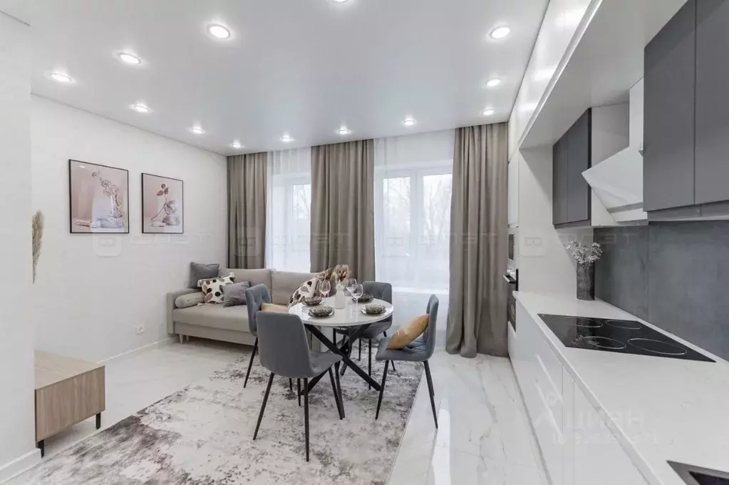 3-к кв. Татарстан, Казань ул. Академика Губкина, 12Б (56.0 м) - Фото 1