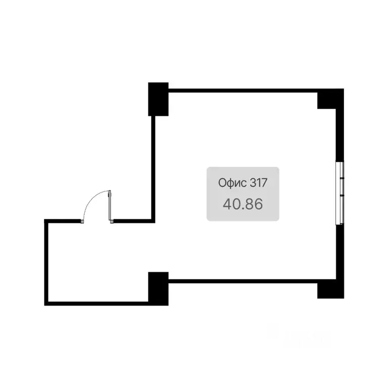 Офис в Краснодарский край, Краснодар Ставропольская ул., 19/1 (41 м) - Фото 2