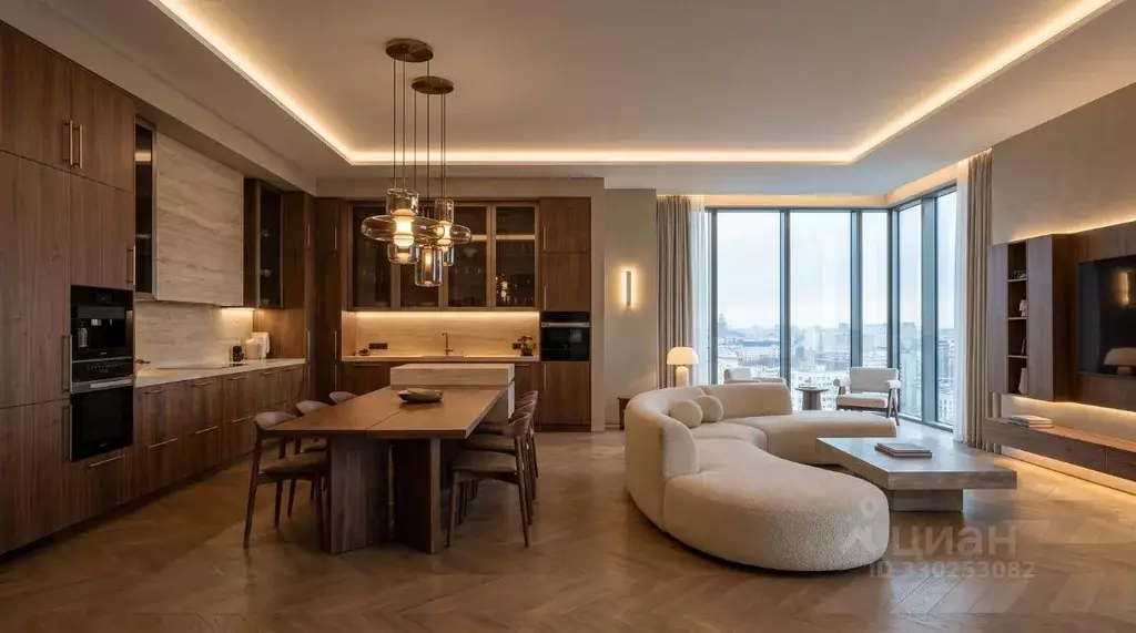 4-к кв. Москва ул. Народного Ополчения, 15К1 (118.0 м) - Фото 1