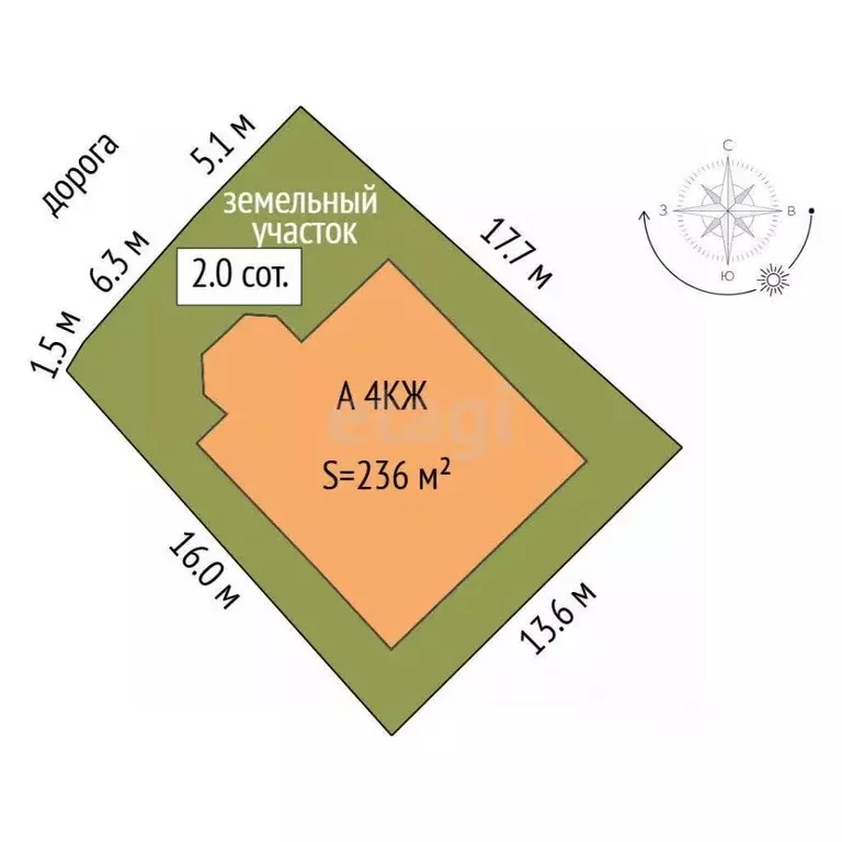 Дом в Тюменская область, Тюмень Перекопская ул. (236 м) - Фото 2
