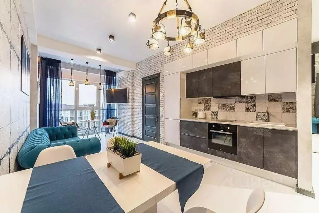 1-к кв. Краснодарский край, Сочи Мамайка мкр, ул. Крымская, 89 (40.0 ... - Фото 1