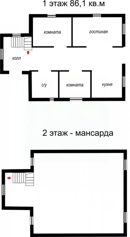 Дом в Рязанская область, с. Захарово ул. Энергетиков (150 м) - Фото 2