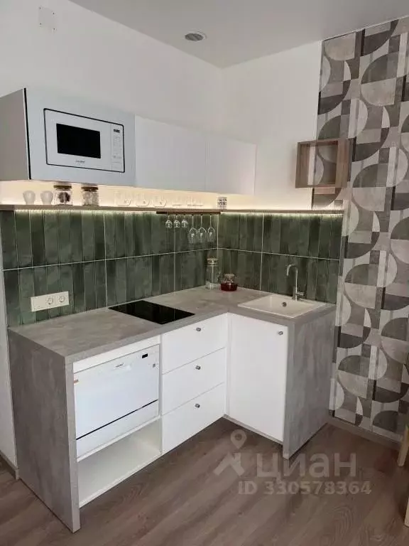 1-к кв. Санкт-Петербург остров Канонерский, 17 (21.0 м) - Фото 2