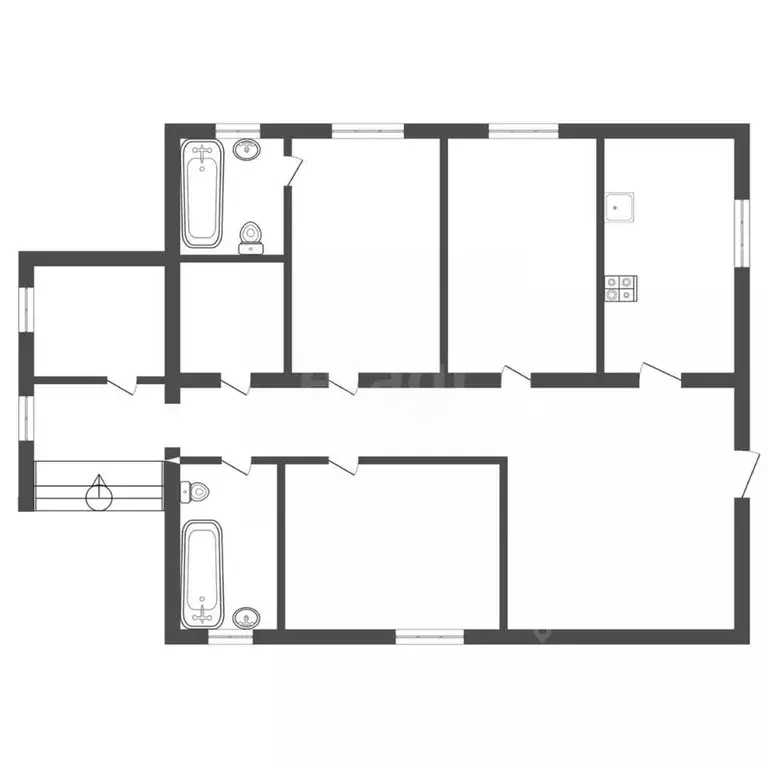 Дом в Тульская область, Тула городской округ, д. Татьево  (110 м) - Фото 1